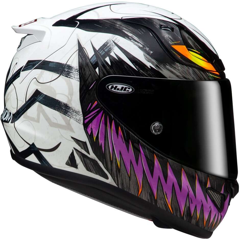 Casco Moto Integrale Hjc RPHA 12 ANTI VENOM 2 MARVEL MC8