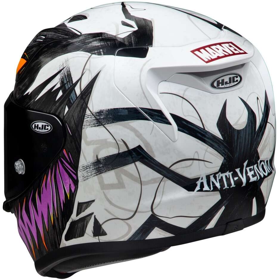 Casco Moto Integrale Hjc RPHA 12 ANTI VENOM 2 MARVEL MC8