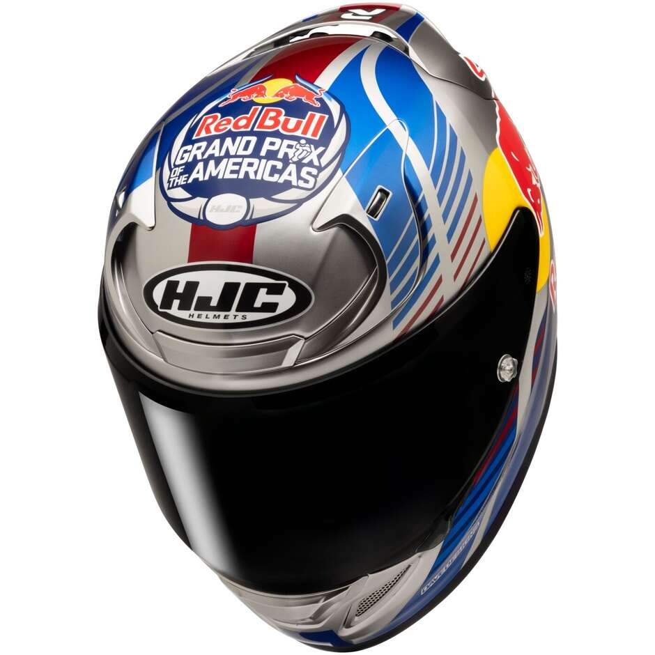 Casco Moto Integrale Hjc RPHA 12 RED BULL AUSTIN GP 2 MC21