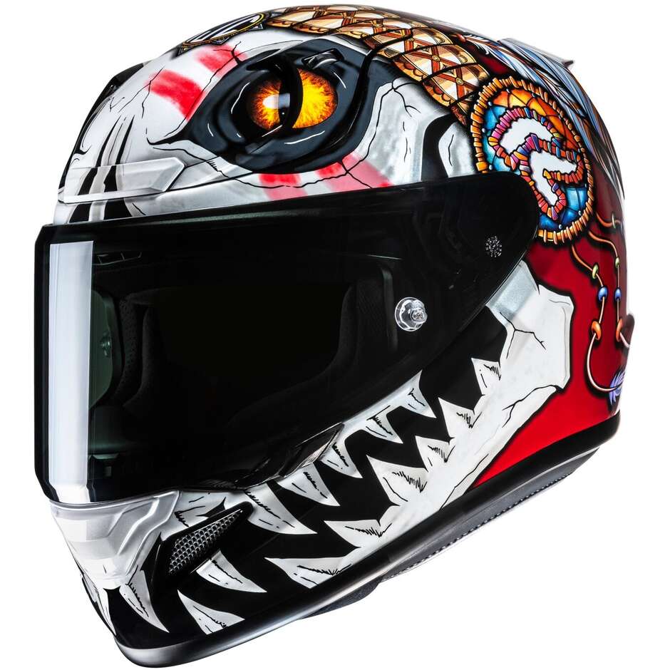 Casco Moto Integrale Hjc RPHA12 SKULLY MC1