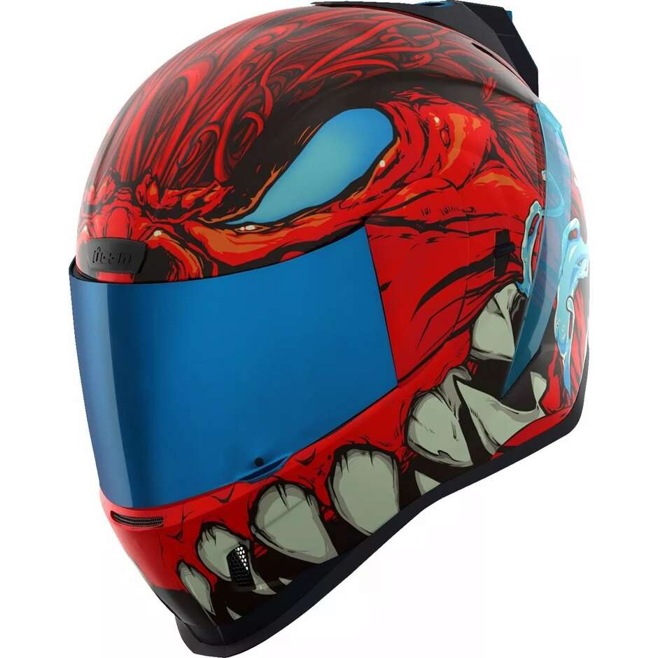 Casco Moto Integrale Icon AIRFORM Manik'RR Rosso