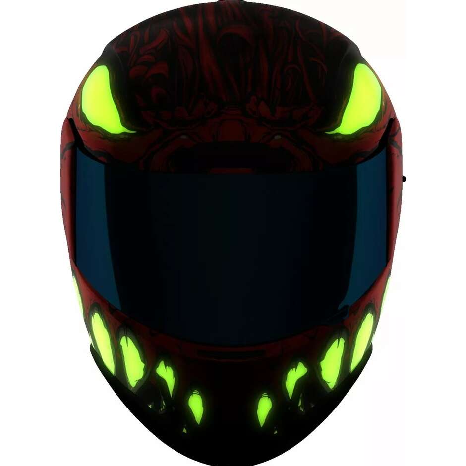 Casco Moto Integrale Icon AIRFORM Manik'RR Rosso