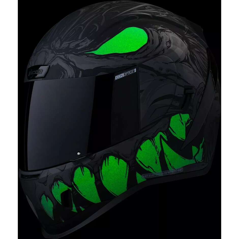 Casco Moto Integrale Icon AIRFORM Mips Manik'RR Nero