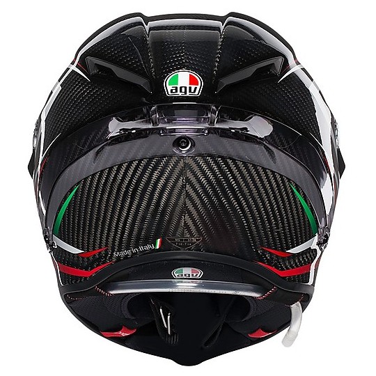 Casco Moto Integrale in Carbonio AGV PISTA GP R  Multi STACCATA Carbonio Rosso