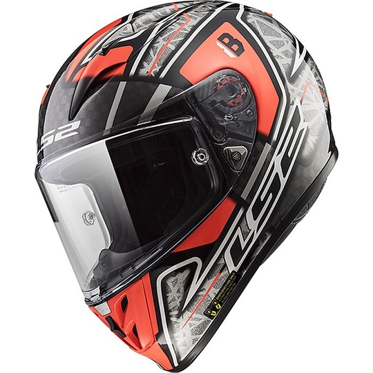 Casco Moto Integrale in Carbonio Ls2 FF323 Arrow C Evo Replica Hector Barberà