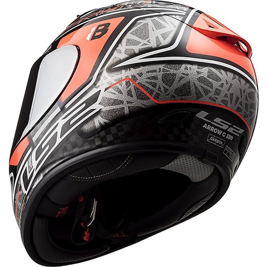 Casco Moto Integrale in Carbonio Ls2 FF323 Arrow C Evo Replica Hector Barberà