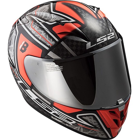 Casco Moto Integrale in Carbonio Ls2 FF323 Arrow C Evo Replica Hector Barberà