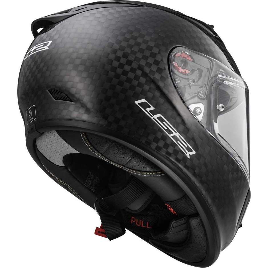 Casco Moto Integrale In Carbonio Ls2 FF323 ARROW EVO C FIM Solid Carbon