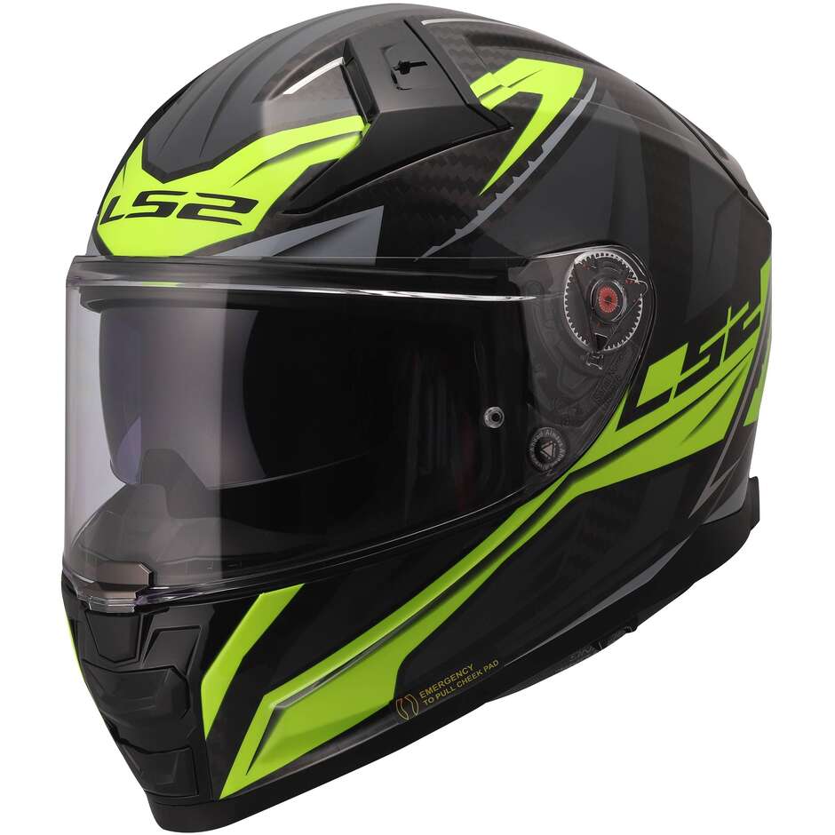 Casco Moto Integrale In Carbonio FF811 VECTOR II C SAVAG taglia 3X
