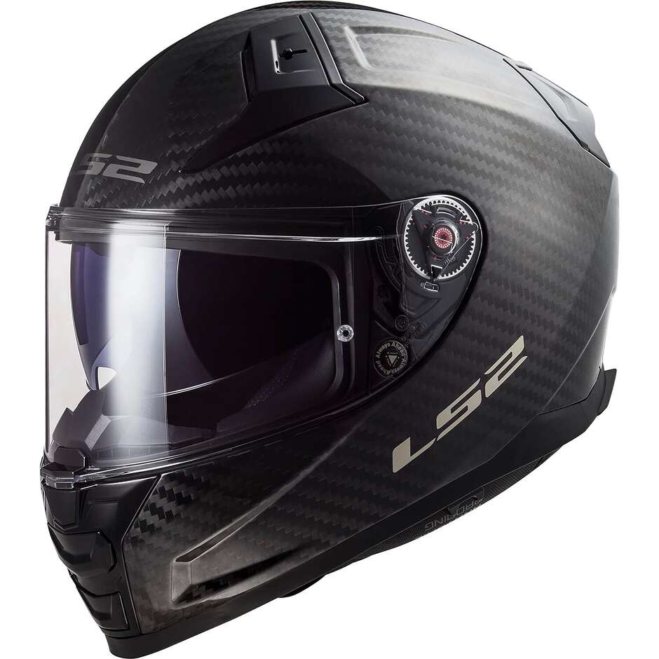 Casco Moto Integrale In Carbonio Ls2 FF811 VECTOR II CARBON Lucido