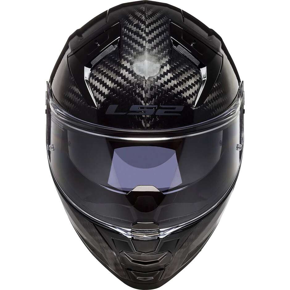 Casco Moto Integrale In Carbonio Ls2 FF811 VECTOR II CARBON Lucido