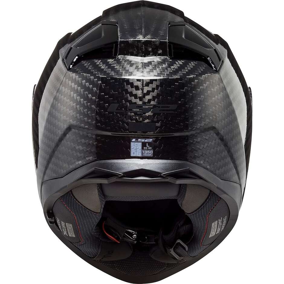 Casco Moto Integrale In Carbonio Ls2 FF811 VECTOR II CARBON Lucido