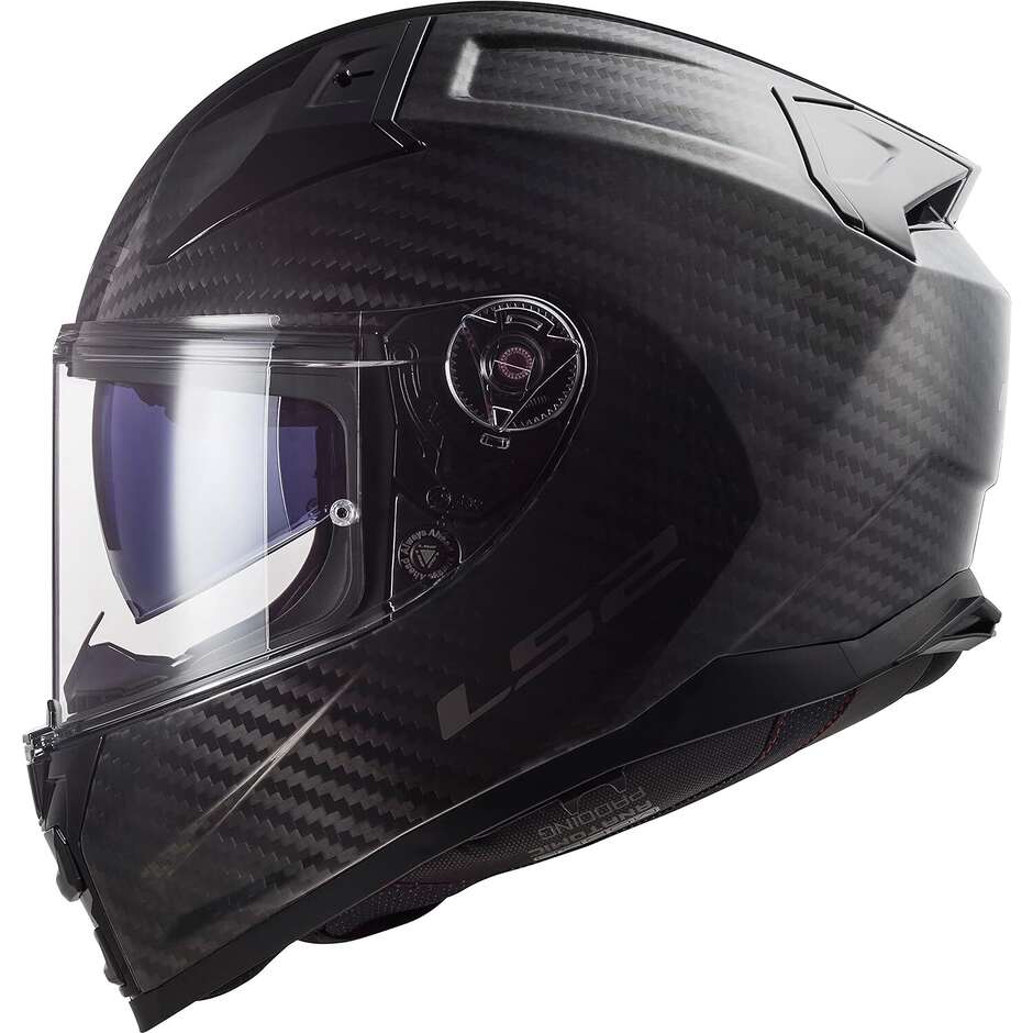 Casco Moto Integrale In Carbonio Ls2 FF811 VECTOR II CARBON Lucido