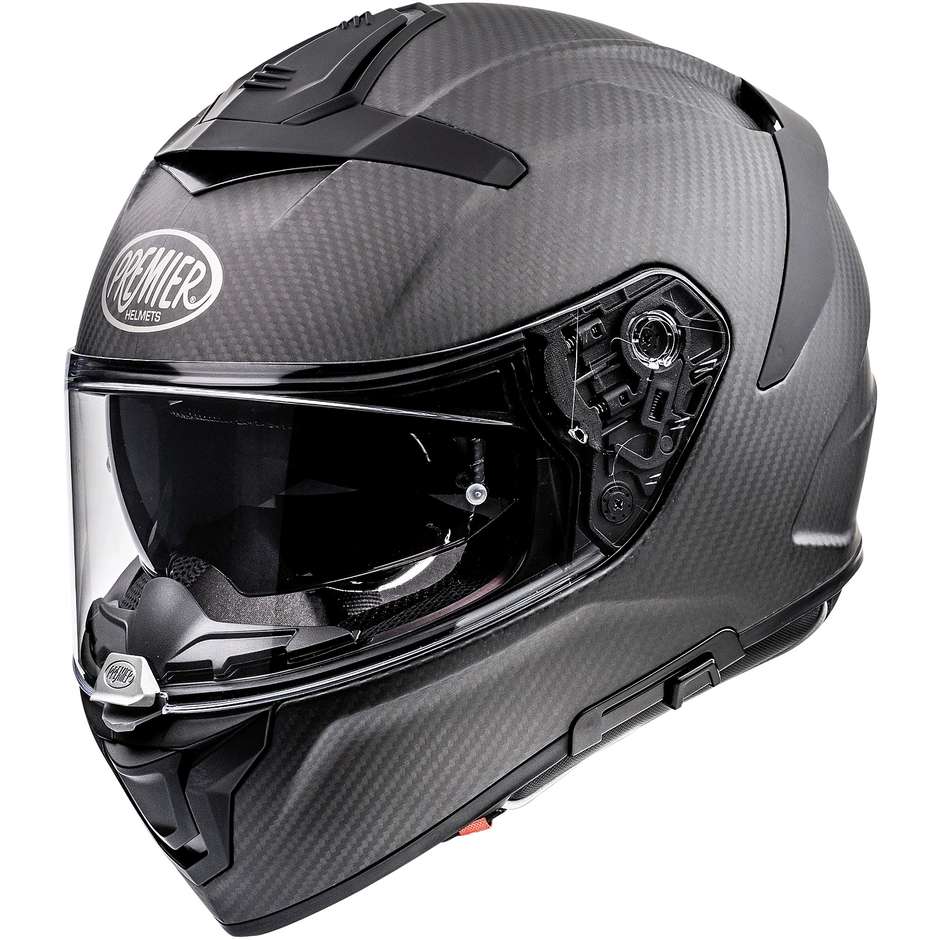 Casco Moto Integrale In Carbonio Premier DEVIL Carbon BM Opaco