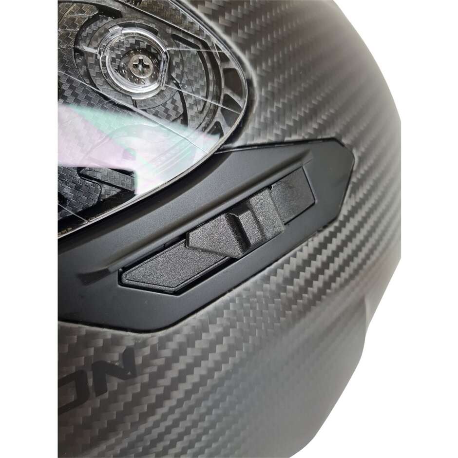 Casco Moto Integrale In Carbonio Scorpion EXO-1400 EVO 2 CARBON AIR  Solid Nero Opaco