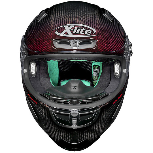 Casco Moto Integrale in Carbonio X-Lite X-803 Ultra Carbon Nuance 005 Red  Vendita Online - Outletmoto.eu