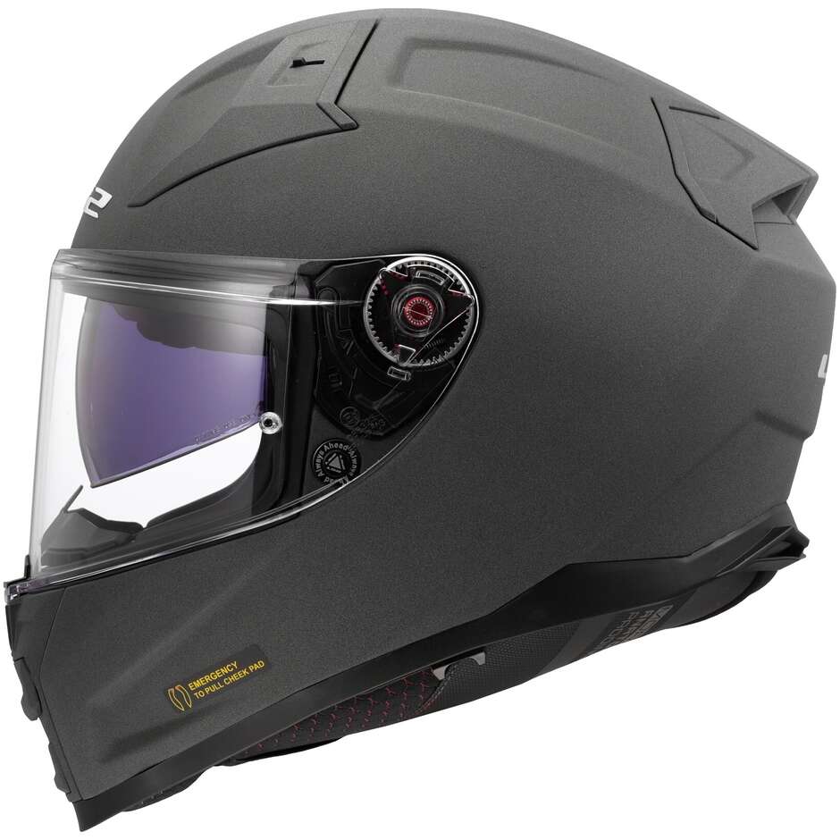 Casco Moto Integrale In HPFC LS2 FF811 VECTOR II SOLID Concrete