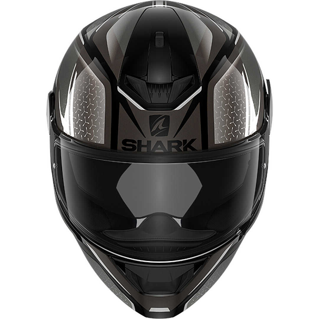 Casco Moto Integrale In Shark D-SKWAL 2 DAVEN Nero Antracite Grigio Vendita  Online - Outletmoto.eu