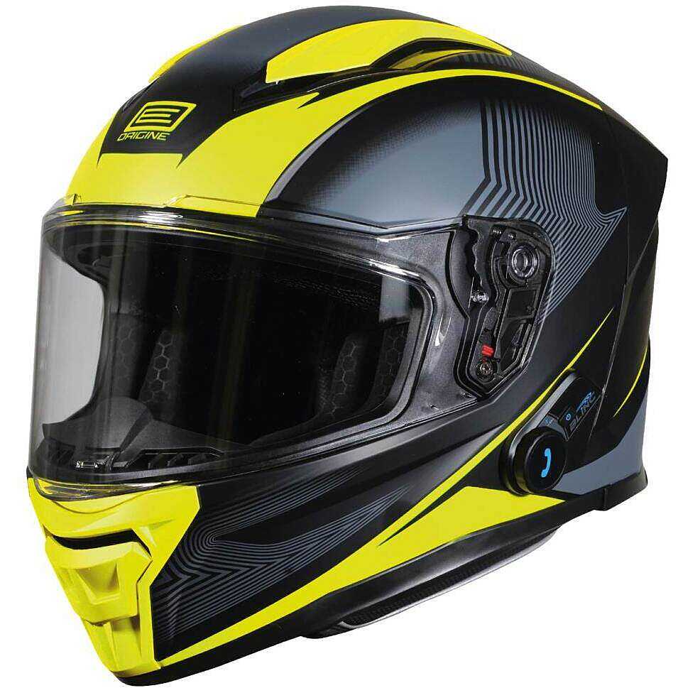 Casco moto Integrale MT Helmets Blade 2 Evo Doppia Visiera B4 Blaster giallo Fluo Vendita Online