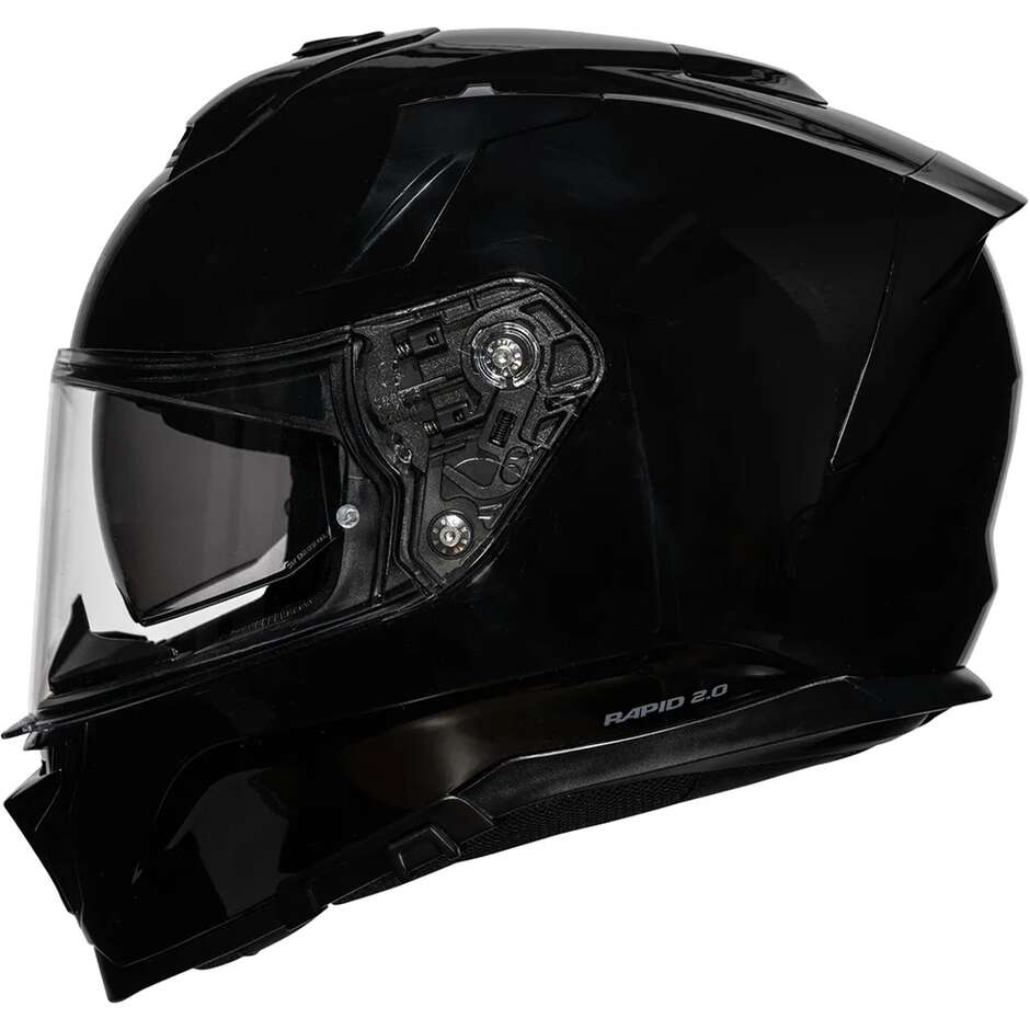 Casco Moto Integrale iXS RAPID 2.0 Lucido Nero