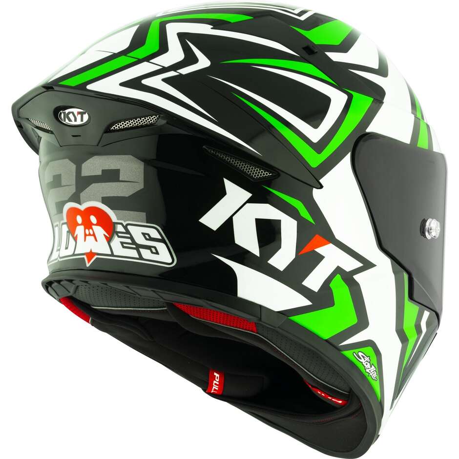 Casco Moto Integrale Kyt TT-REVO ALEX LOWES Replica 2024