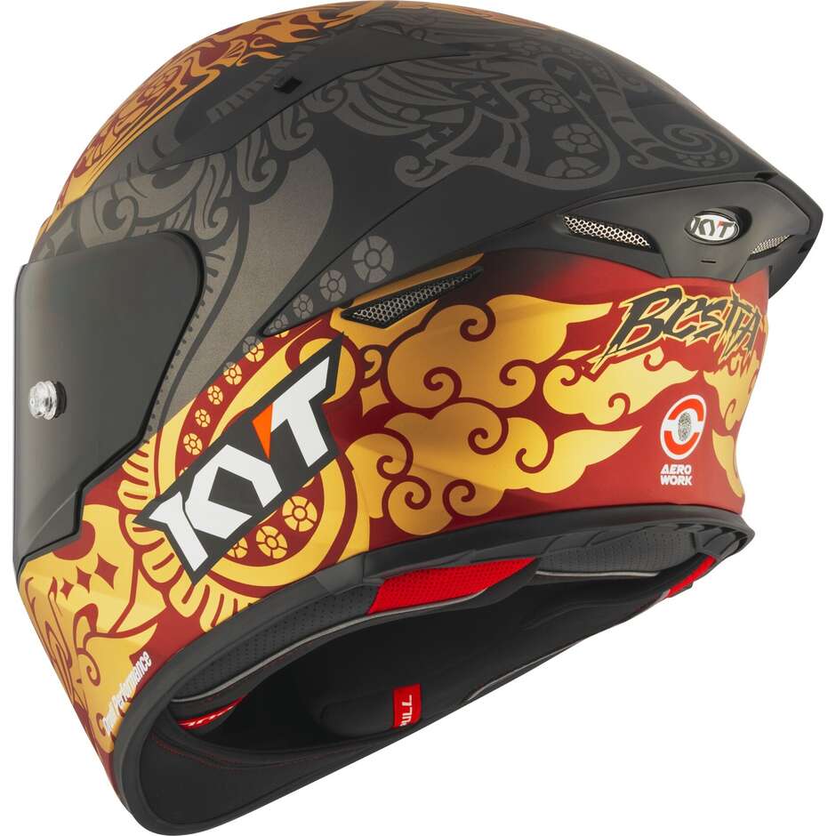 Casco Moto Integrale Kyt TT-REVO ENEA INDONESIA Replica 2023 Opaco