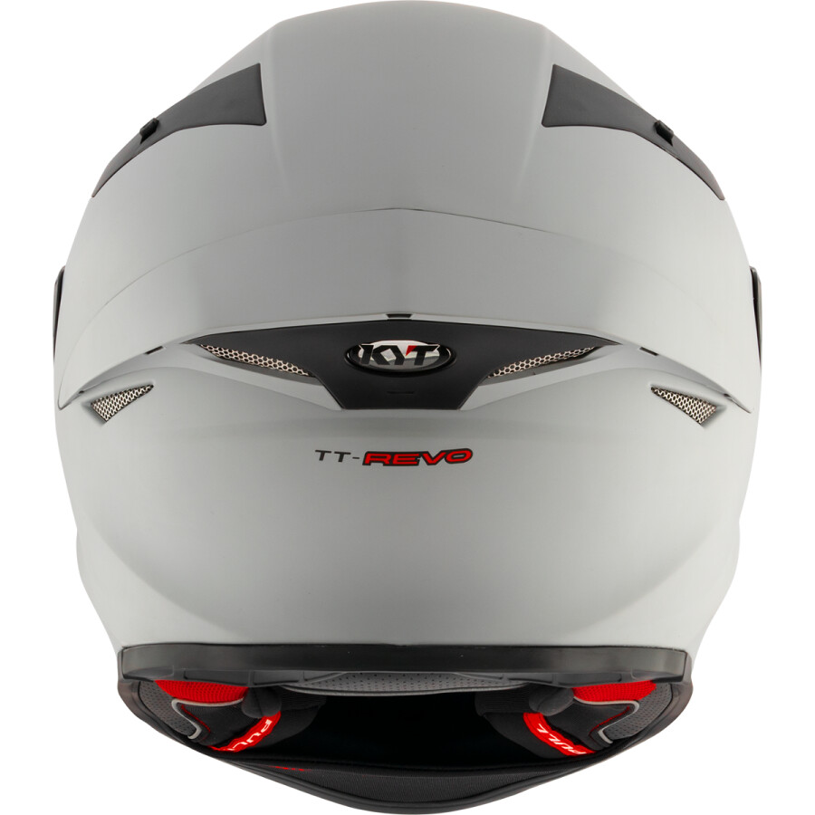 Casco Moto Integrale Kyt TT-REVO PLAIN Grigio Opaco