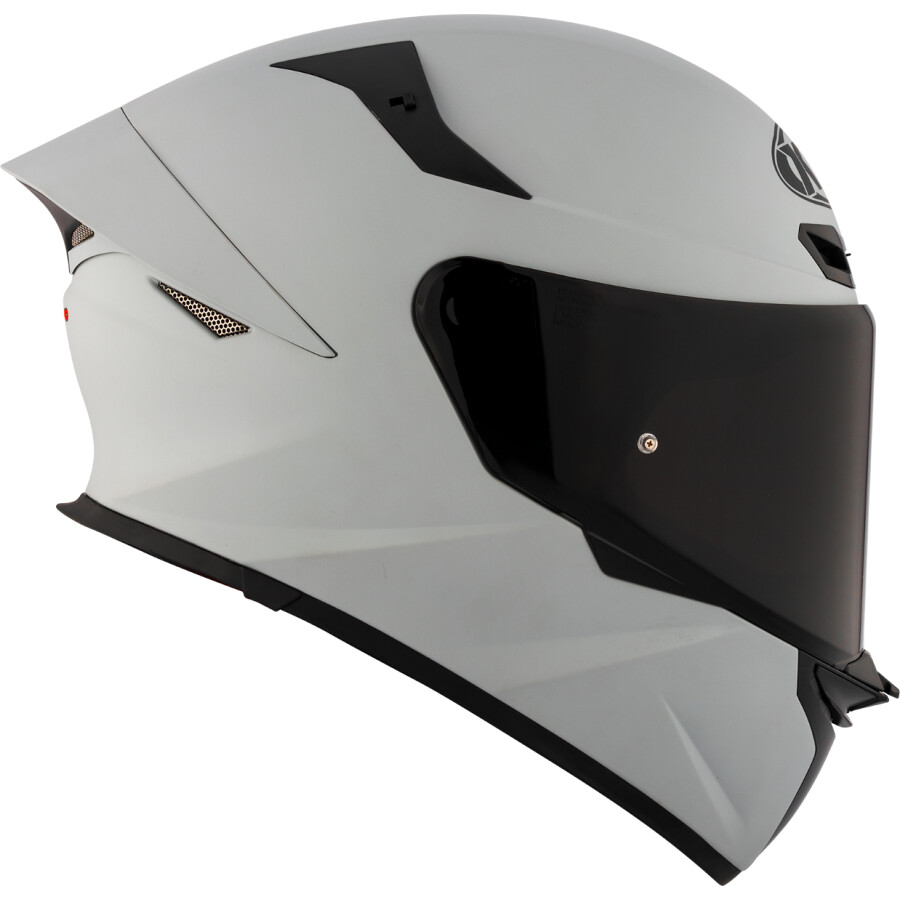 Casco Moto Integrale Kyt TT-REVO PLAIN Grigio Opaco