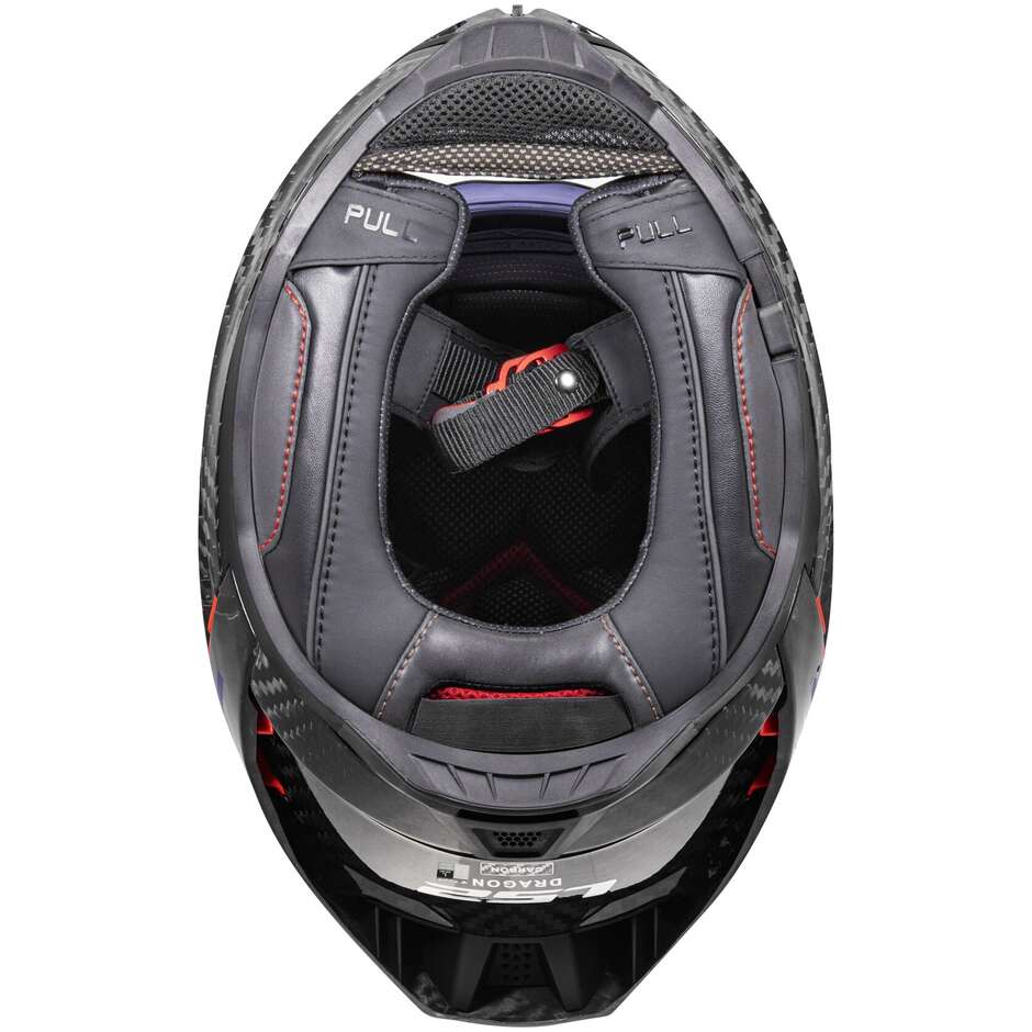Casco Moto Integrale LS2 FF807 DRAGON Carbonio Opaco
