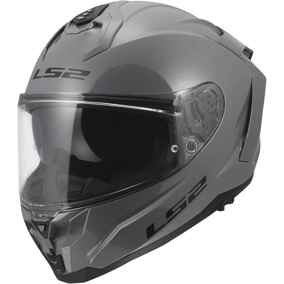 Casco Moto Integrale LS2 FF817 CHALLENGER II SOLID NARDO Grigio