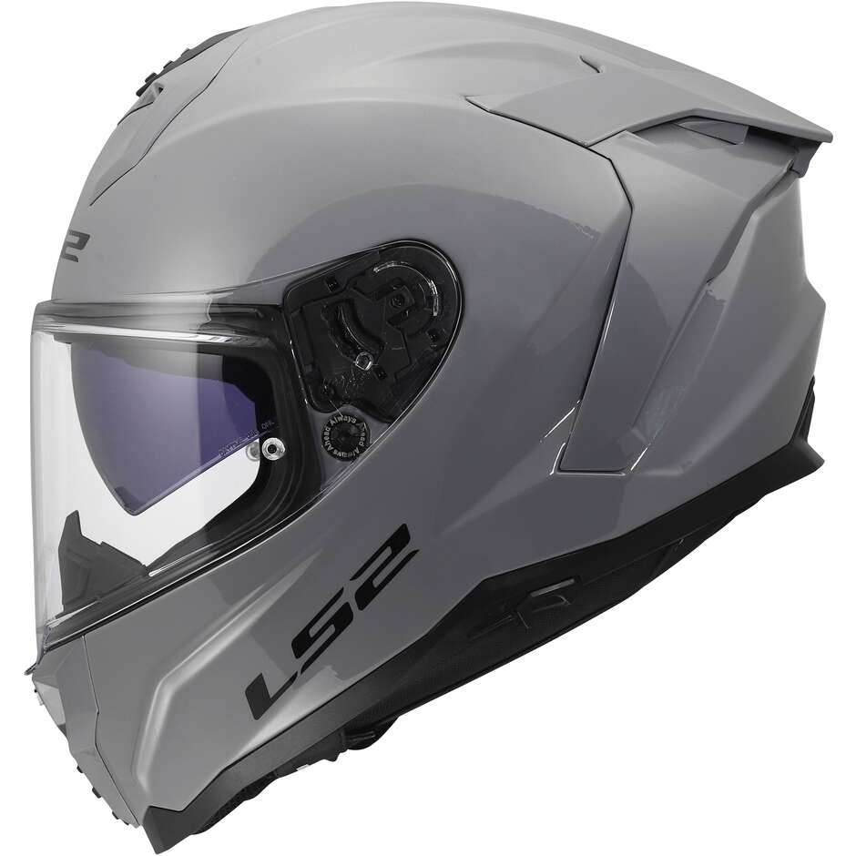 Casco Moto Integrale LS2 FF817 CHALLENGER II SOLID NARDO Grigio