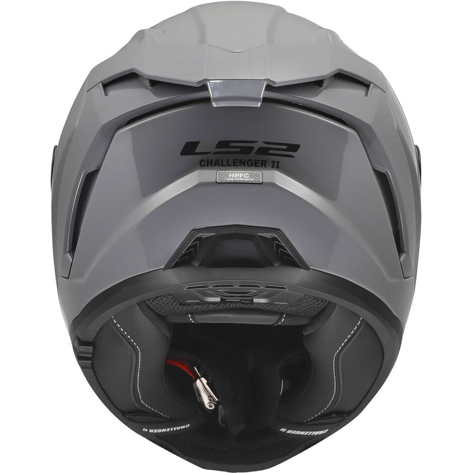 Casco Moto Integrale LS2 FF817 CHALLENGER II SOLID NARDO Grigio