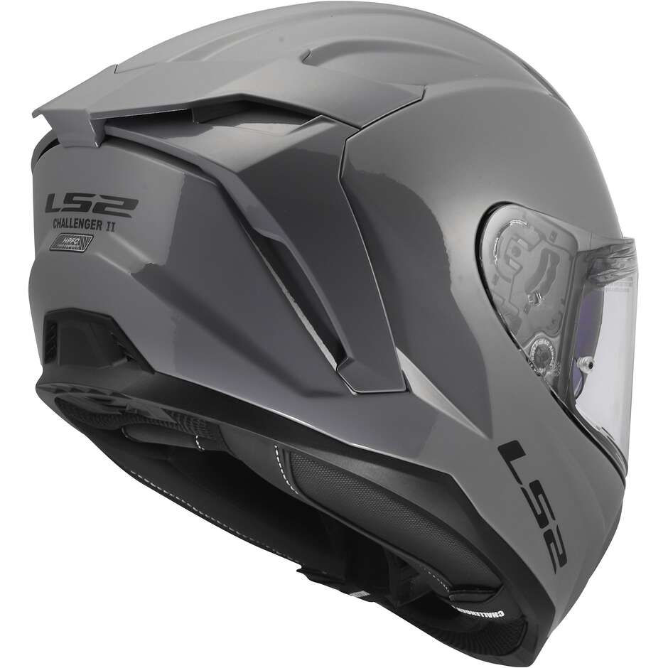 Casco Moto Integrale LS2 FF817 CHALLENGER II SOLID NARDO Grigio