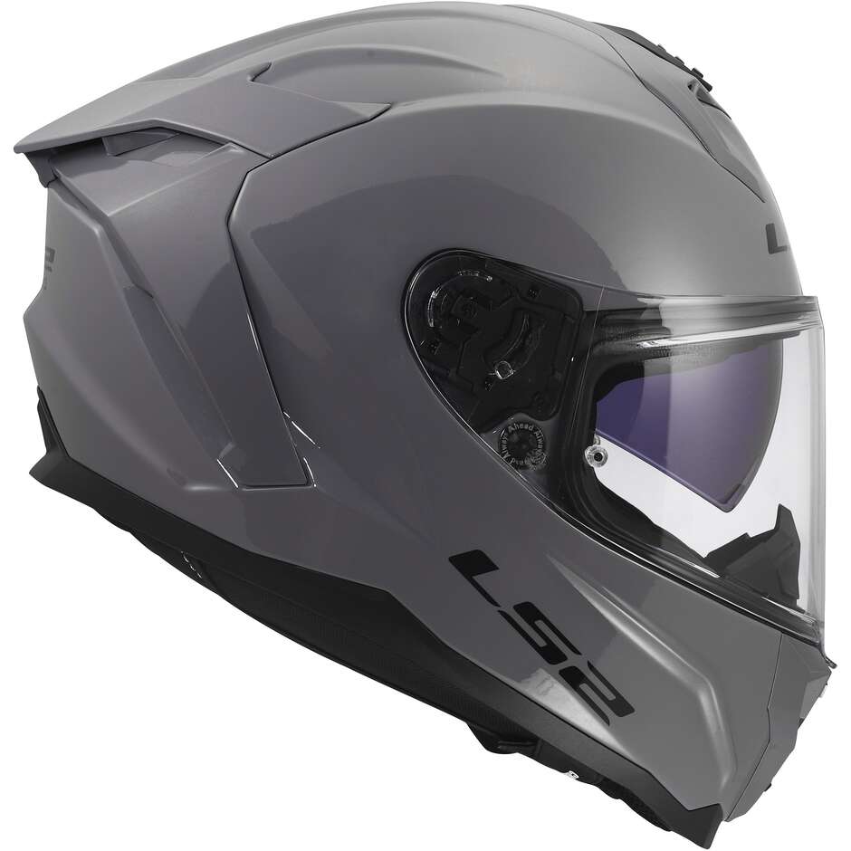 Casco Moto Integrale LS2 FF817 CHALLENGER II SOLID NARDO Grigio