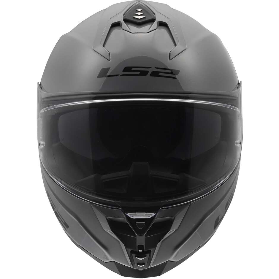 Casco Moto Integrale LS2 FF817 CHALLENGER II SOLID NARDO Grigio