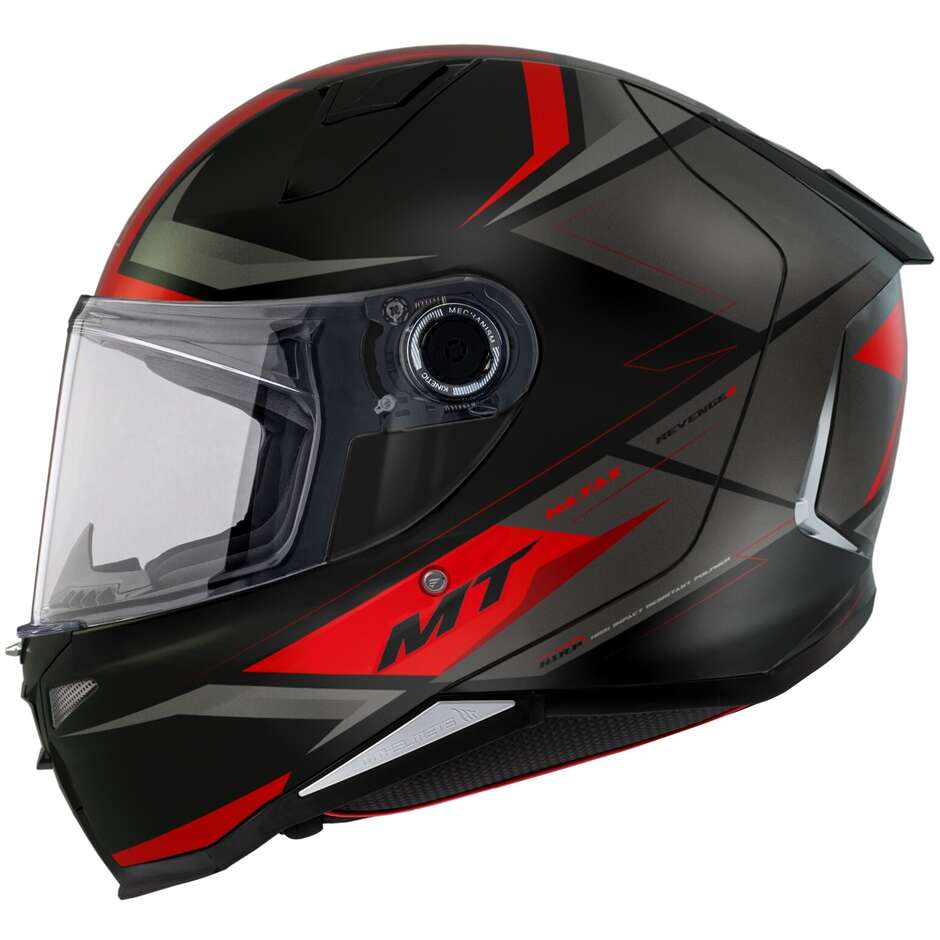 Casco Moto Integrale Mt Helmet REVENGE 2 S HATAX B5 Opaco