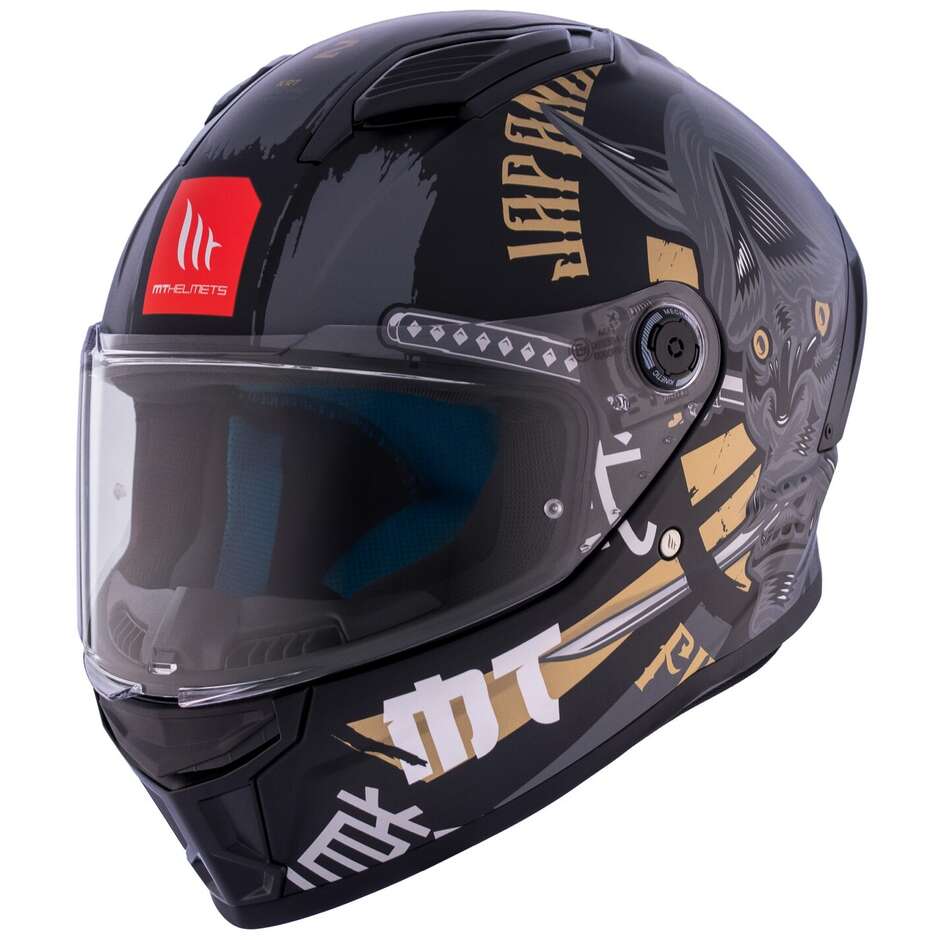 Casco Moto Integrale Mt Helmets STINGER 2 KRT B9 Opaco