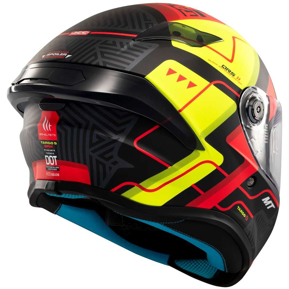 Casco Moto Integrale Mt Helmets TARGO S BRIK C3 Opaco