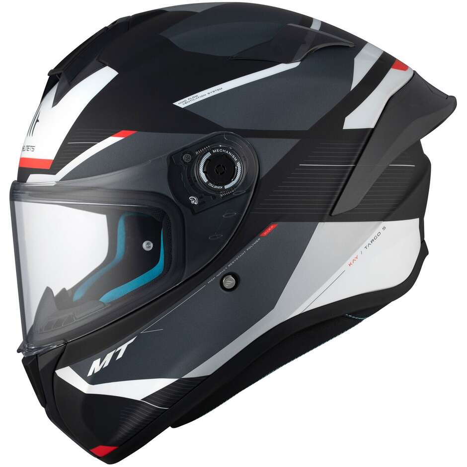 Casco Moto Integrale Mt Helmets TARGO S KAY B2 Opaco