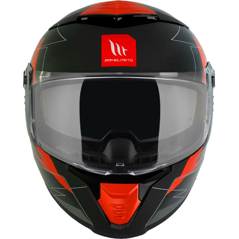 Casco Moto Integrale Mt Helmets THUNDER 4 SV MOUNTAIN C5 Rosso Opaco