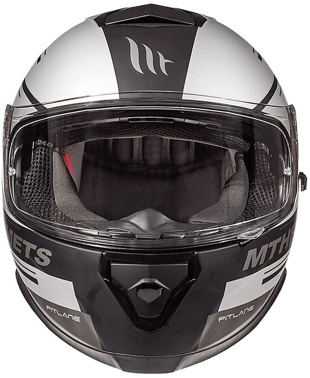 casco MT Thunder 3/ SV vlinder B2/ Grigio Opaco XS grigio opaco