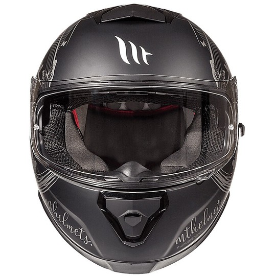 Casco Moto Integrale MT Helmets Thunder3 SV VLINDER B2 Grigio Opaco
