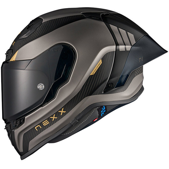 Casco Moto Integrale X.R3R APEX CARBON Grigio Opaco taglia L