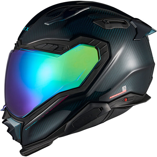 Casco Moto Integrale X.WST3 HADAL CARBON Blu taglia XL