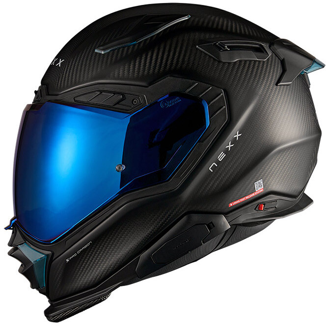 Casco Moto Integrale X.WST3 ZERO PRO Blu Opaco taglia XL