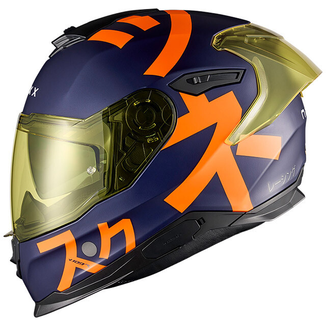 Casco Moto Integrale Y.100R NIPPON Blu Opaco taglia M