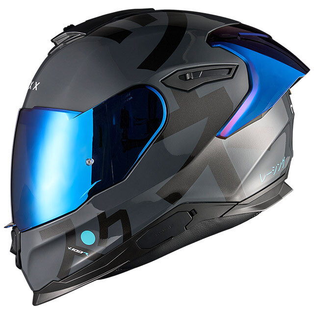 Casco Moto Integrale Y.100R NIPPON Grigio taglia S