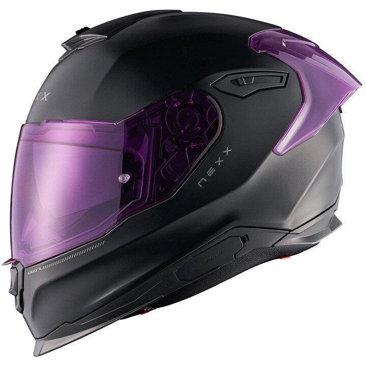 Casco Moto Integrale Y.100R Subsonic Nero Rosa Opaco taglia XL