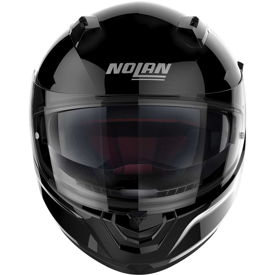 Casco Moto Integrale Nolan N60.6 CLASSIC 003 Nero Lucido