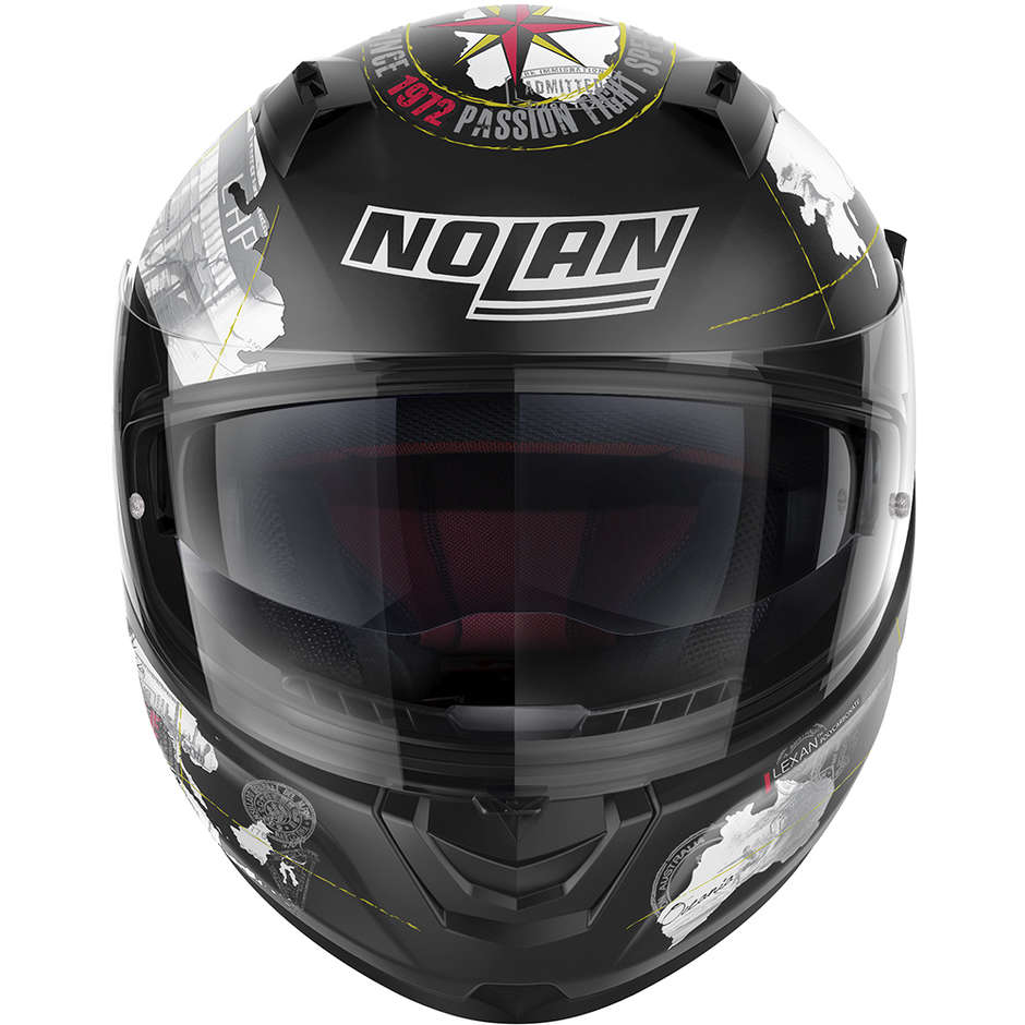 Casco Moto Integrale Nolan N60.6 GEMINI REPLICA 049 C. Checa Opaco